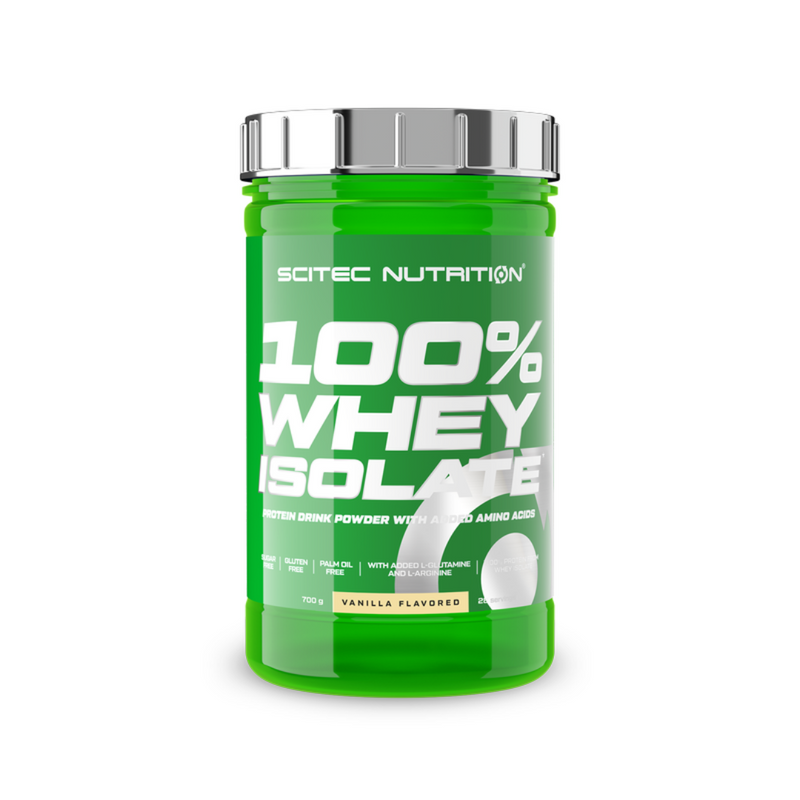 100 % Whey Isolate, 700 g-Heraisolaatti-Scitec Nutrition®-Vanilla-Aminopörssi