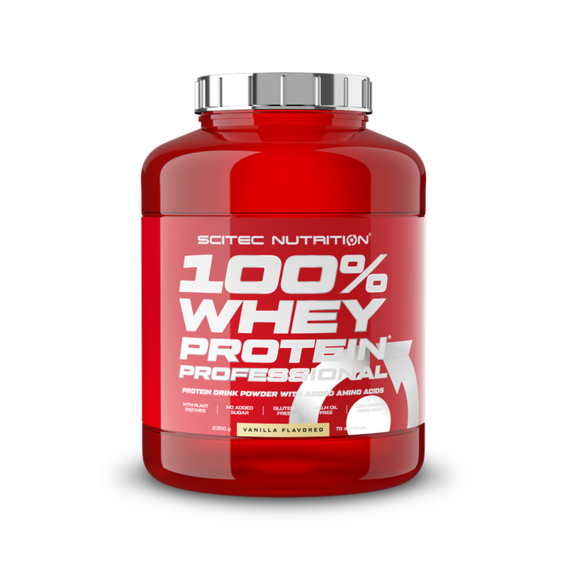 100 % Whey Protein Professional, 2350 g-Heraproteiinisekoitus-Scitec Nutrition®-Vanilla-Aminopörssi