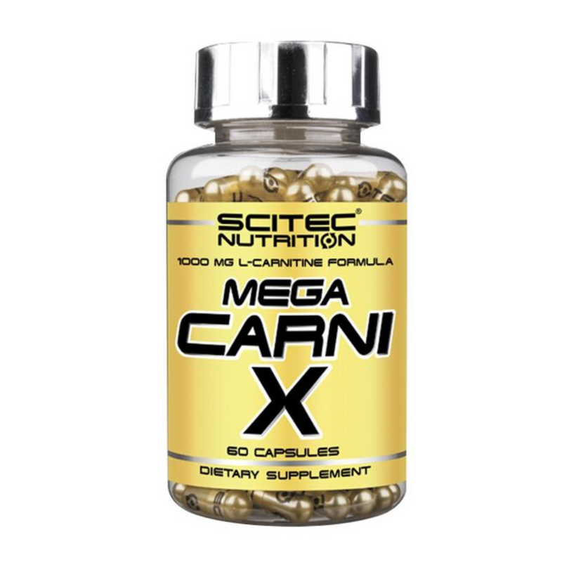 Mega CarniX, 60 kaps.-L-Karnitiini-Scitec Nutrition®-Aminopörssi