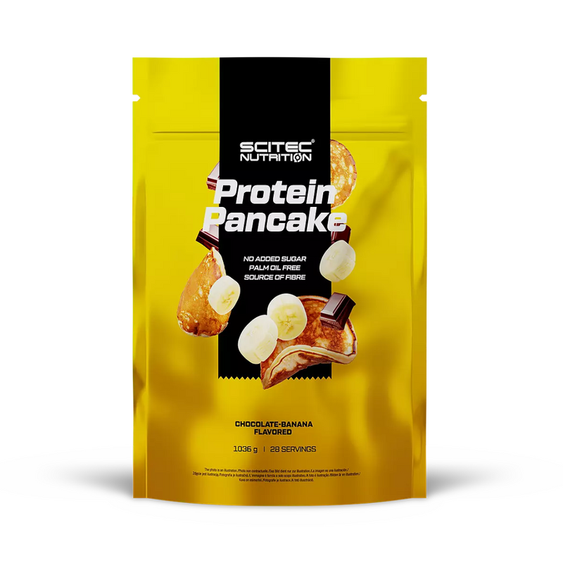 Protein Pancake, 1036 g-Ateriankorvike-Scitec Nutrition®-Chocolate-Banana-Aminopörssi