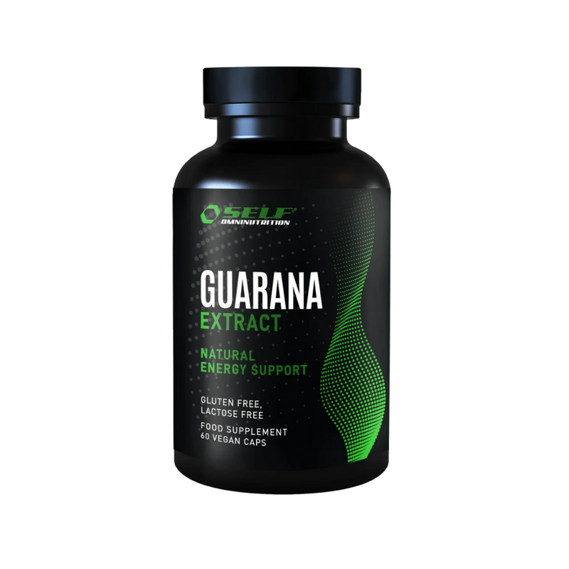 Guarana Extract, 60 kaps.-Energia ja jaksaminen-SELF omninutrition-Aminopörssi