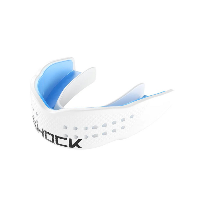 Shock Doctor SuperFit Power hammassuoja, White-Hammassuoja-Shock Doctor-Youth-Aminopörssi