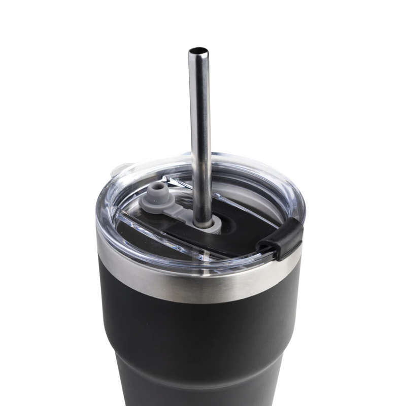 Bohtal Insulated Travel Mug, Black 600ml-Teräspullo-SmartShake-Aminopörssi
