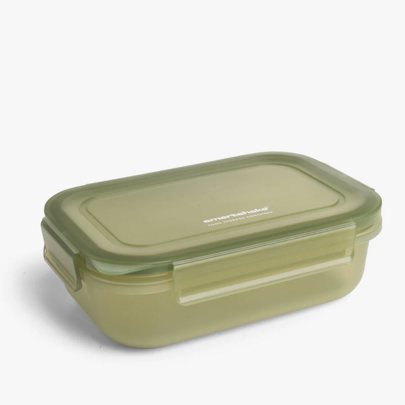 Food Storage Container, 800ml Dusky Green-Rasiat ja mitat-SmartShake-Aminopörssi