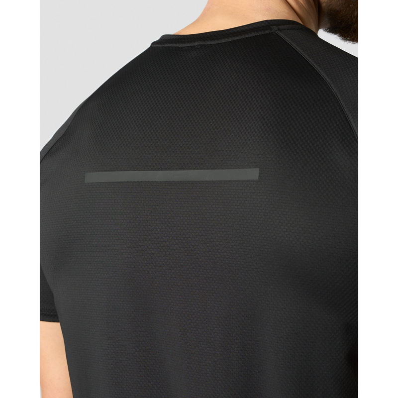 Stride Raglan T-shirt Men Black-Miesten T-paita-ICANIWILL-S-Aminopörssi