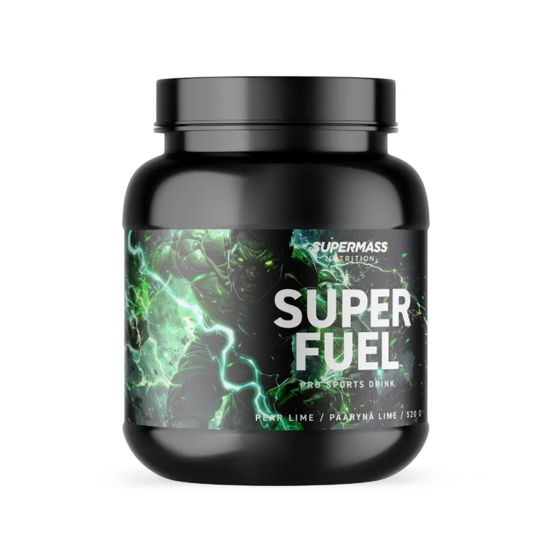 Supermass Nutrition Super Fuel, 520 g-Urheilujuoma-Supermass Nutrition-Pear-Lime-Aminopörssi