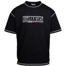 Saginaw Oversized T-Shirt - Black-Miesten T-paita-Gorilla Wear-S-Aminopörssi