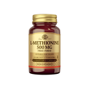 Solgar L-Methionine 500 mg, 30 vegekaps.-L-Metioniini-Solgar-Aminopörssi