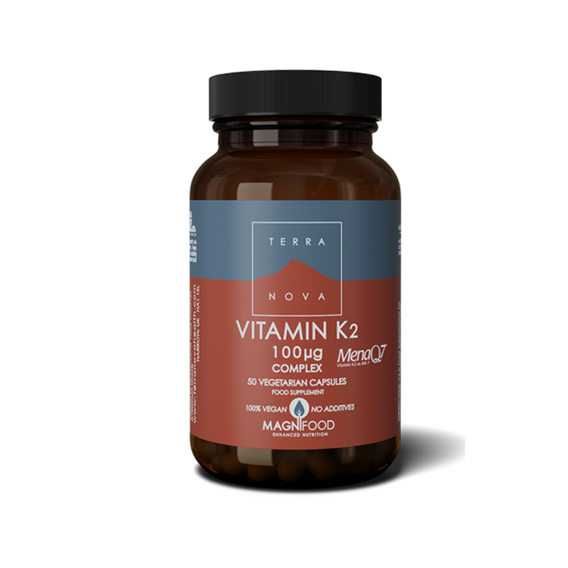 Terranova Vitamin K, 50 kaps.-K-vitamiini-Terranova-Aminopörssi