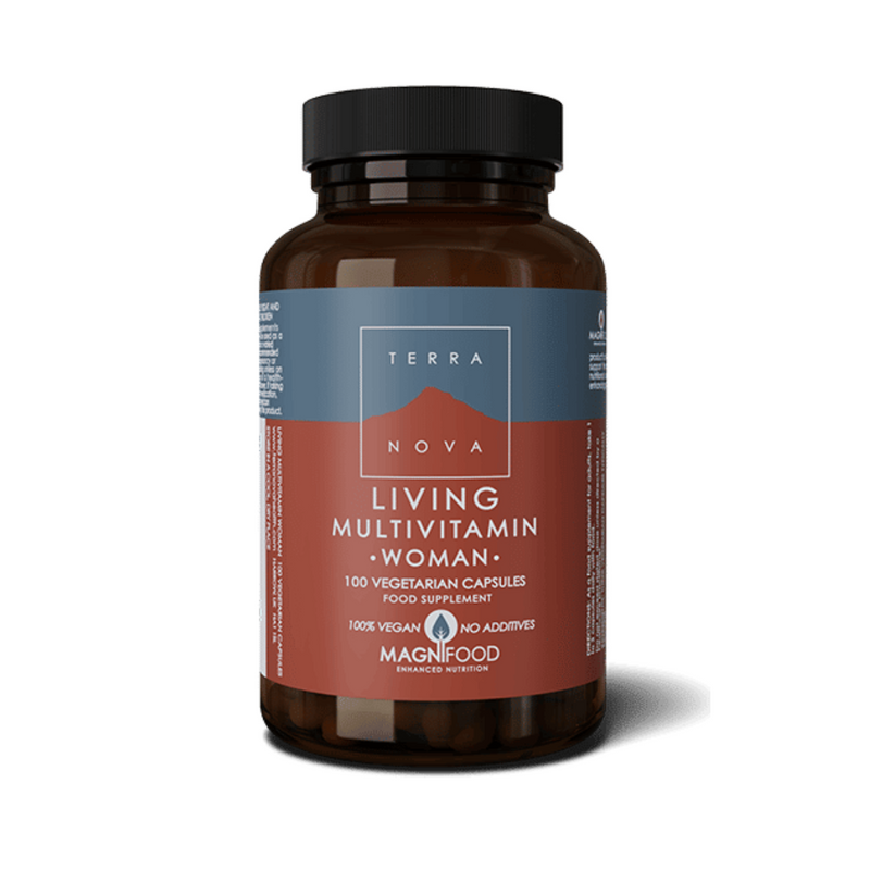 Living Multivitamin Woman, 100 kaps.-Monivitamiini-Terranova-Aminopörssi