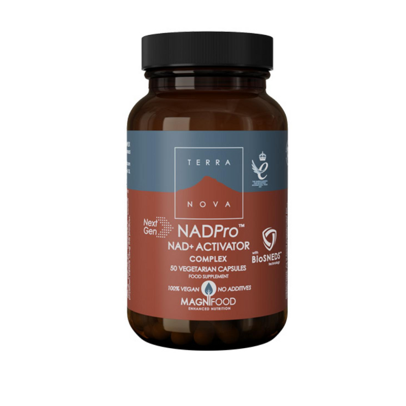 NextGen NADPro NAD+ Activator Complex, 50 kaps.-Reservatroli-Terranova-Aminopörssi