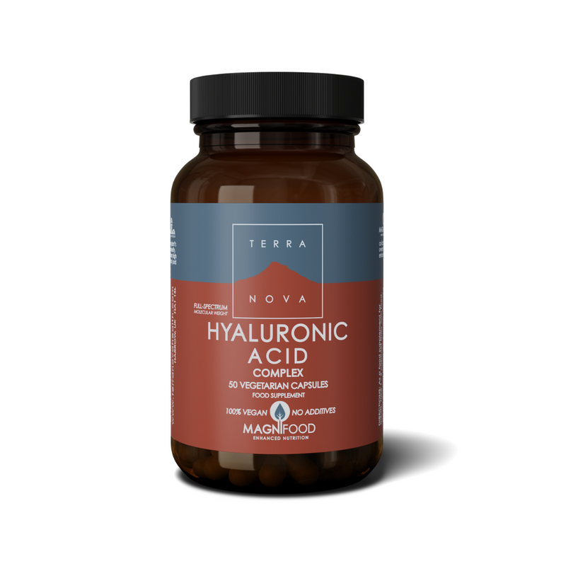 Terranova Hyaluronic Acid Complex, 50 kaps.-Iho hiukset ja kynnet-Terranova-Aminopörssi