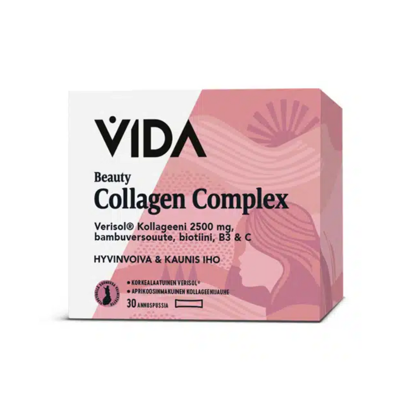 Beauty Collagen Complex, 30 ps-Kollageeni-Vida-Aminopörssi