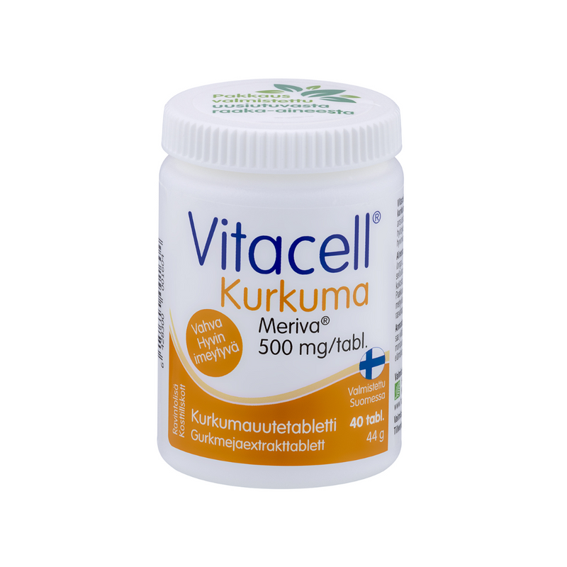 Vitacell® Kurkuma, 40 tabl.-Kurkumiini-Hankintatukku-Aminopörssi