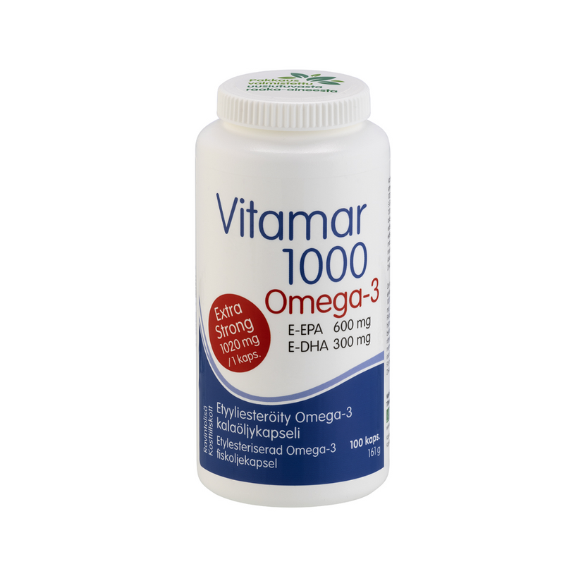 Vitamar 1000 Omega-3, 100 kaps.-Omega-3-Hankintatukku-Aminopörssi