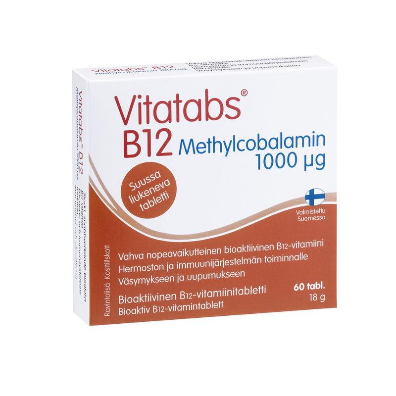 Vitatabs® B12 Methylcobalamin, 60 tabl.-B-vitamiini-Hankintatukku-Aminopörssi