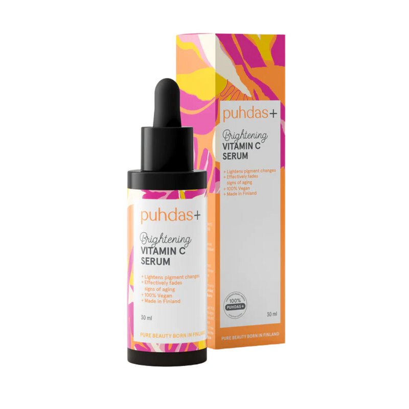 Vitamin C Serum, 30 ml-Kosteusvoide-Puhdas+-Aminopörssi