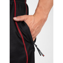 Wallace Mesh Pants, Black - Red-Miesten housut-Gorilla Wear-S/M-Aminopörssi