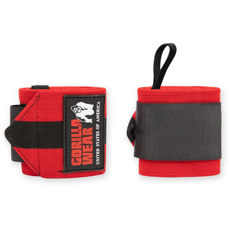 Wrist Wraps Ultra red/black-Ranneside-Gorilla Wear-Aminopörssi