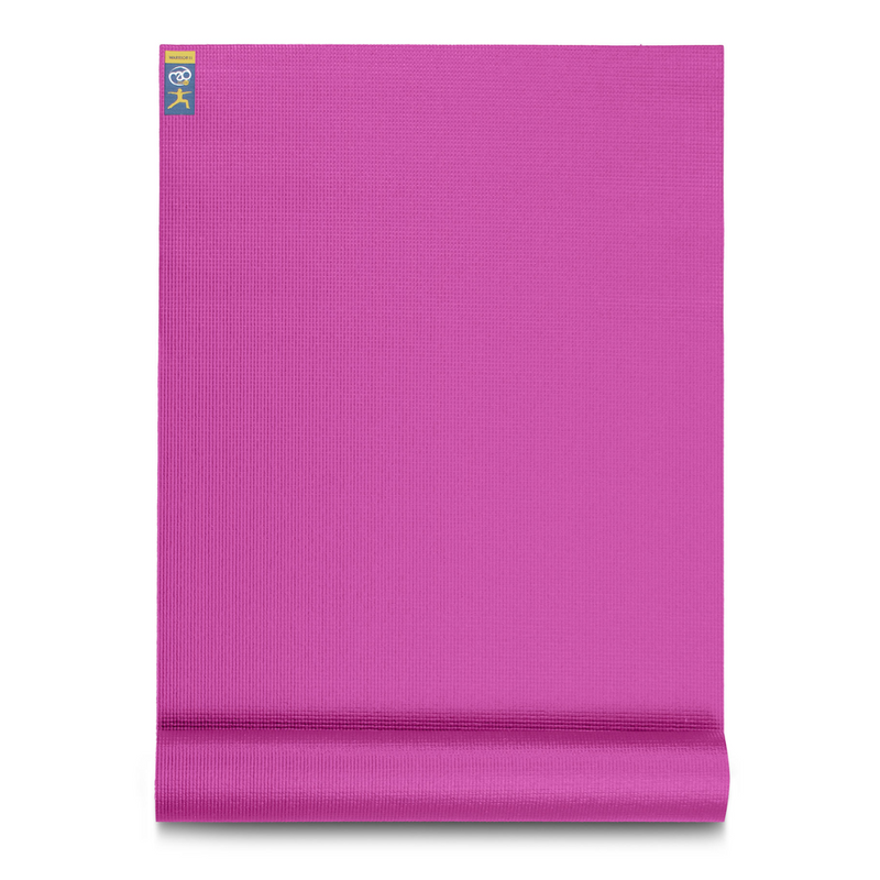 Yoga-Mad Warrior II Joogamatto 4 mm Hot Pink-Fitness-Mad-Aminopörssi