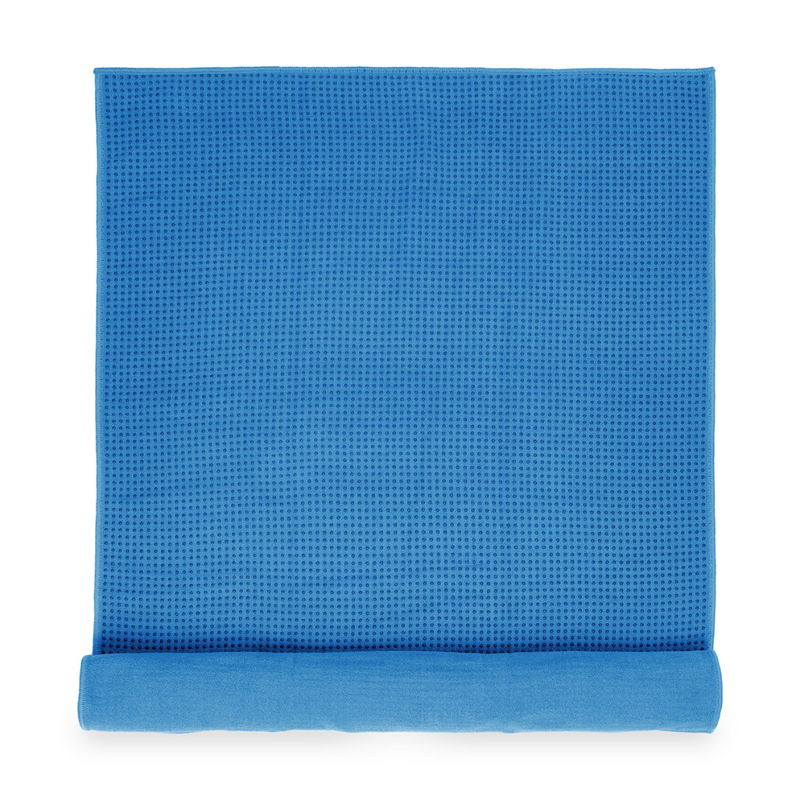 Grip Dot Hot Joogapyyhe Blue-Joogamattopyyhe-Yoga-Mad-Aminopörssi