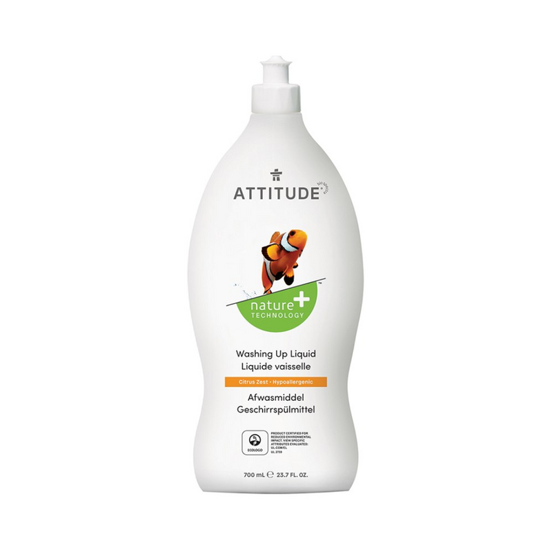 Astianpesuaine, 700 ml-Astianpesuaine-Attitude-Citrus Zest-Aminopörssi