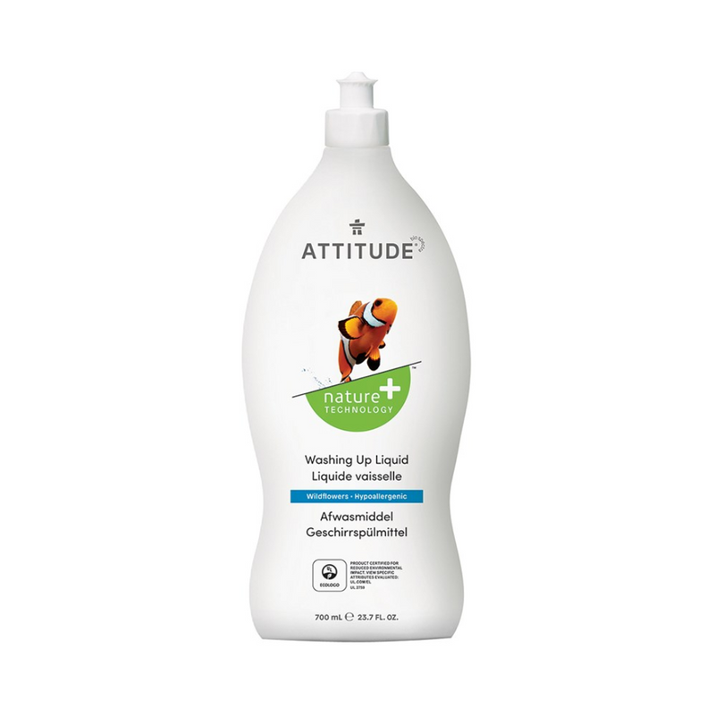 Astianpesuaine, 700 ml-Astianpesuaine-Attitude-Wildflowers-Aminopörssi