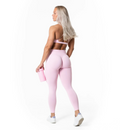 Relode Aura Seamless Scrunch Tights, Light Pink-Naisten trikoot ja leggingsit-Relode-XS-Aminopörssi