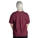 Better Bodies Stay True Oversize Tee, Washed Maroon-Naisten lyhythihaiset ja topit-Better Bodies-S-Aminopörssi