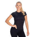 Better Bodies Tapered Tee Black-Naisten lyhythihaiset ja topit-Better Bodies-S-Aminopörssi