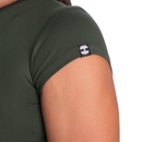 Better Bodies Tapered Tee Deep Forest-Naisten lyhythihaiset ja topit-Better Bodies-S-Aminopörssi