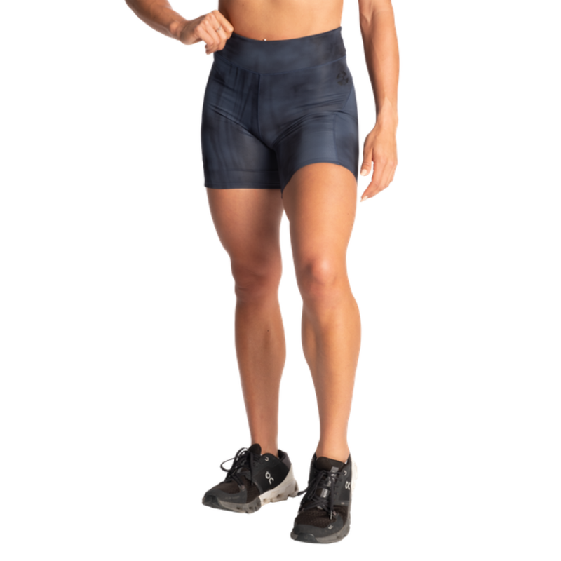 Better Bodies High Waist Shorts Sky Blue Grunge-Naisten shortsit-Better Bodies-X-Aminopörssi