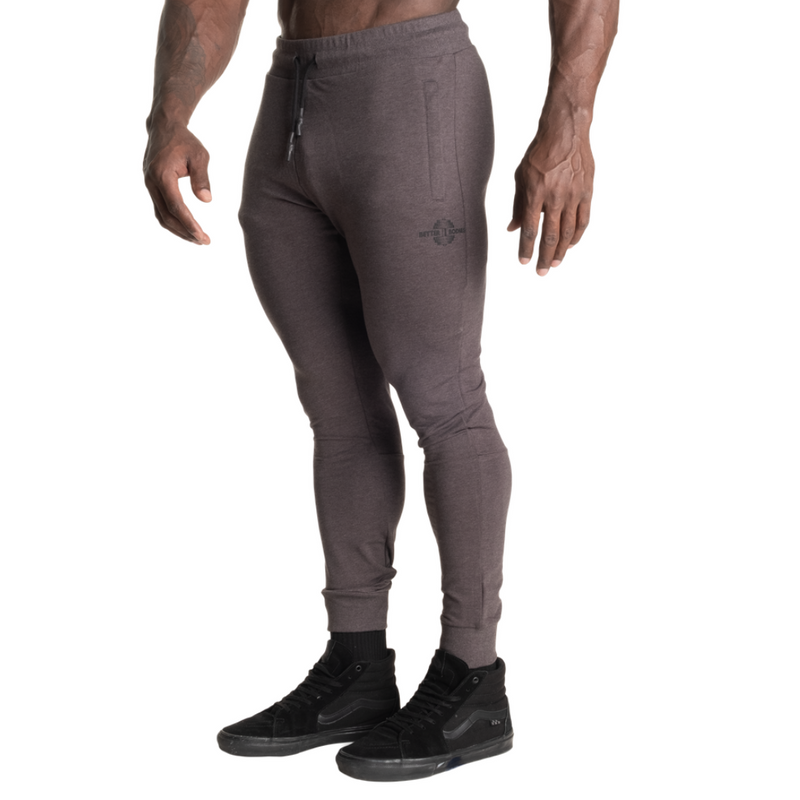 Tapered Joggers VS, Dark Gray Melange-Miesten housut-Better Bodies-S-Aminopörssi