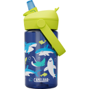 Camelbak Thrive Flip Straw Kids 0,4 l, Shark and Rays-Juomapullo-Camelbak-Aminopörssi