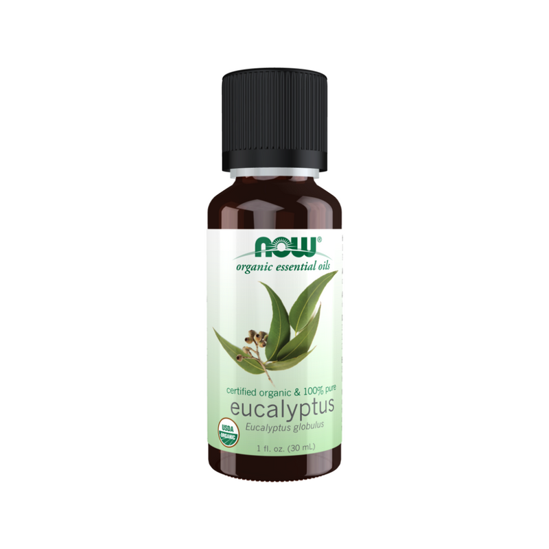 Organic Eucalyptus Oil, 30 ml-Eteerinen öljy-NOW® Foods-Aminopörssi