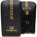 RDX F6 KARA Bag Gloves 4oz Black GOLDEN-BOXING GLOVES-RDX-Standard Size-Aminopörssi