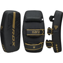 RDX F6 KARA Thai Pad Black GOLDEN-ARM PADS-RDX-Standard Size-Aminopörssi