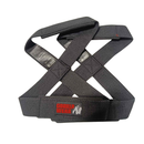 Gorilla Wear Figure 8 Lifting Straps - Black-Vetoremmi-Gorilla Wear-S/M-Aminopörssi