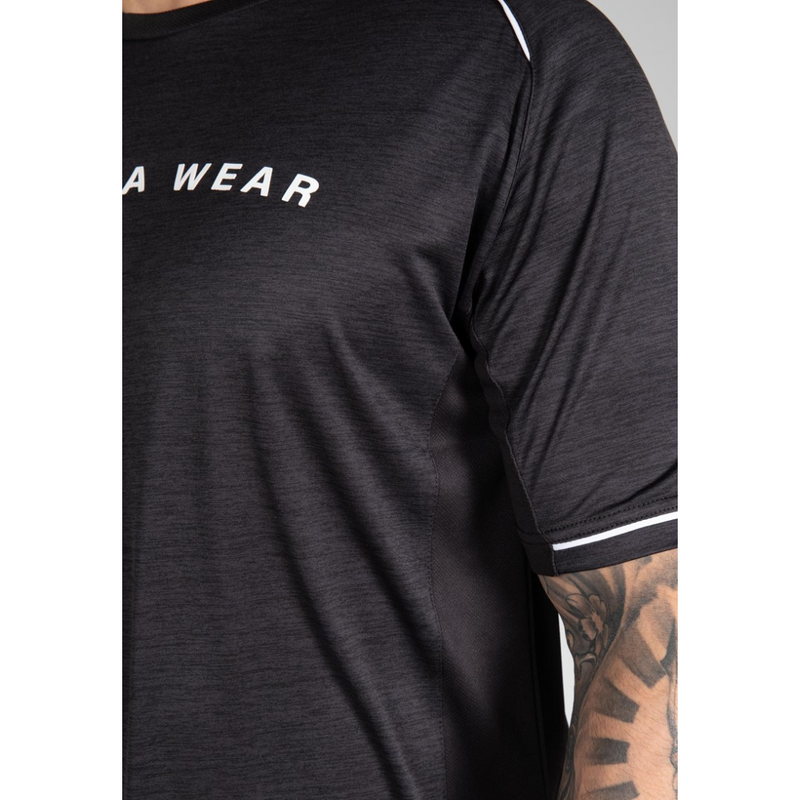Fremont T-Shirt, Black/White-Miesten T-paita-Gorilla Wear-S-Aminopörssi