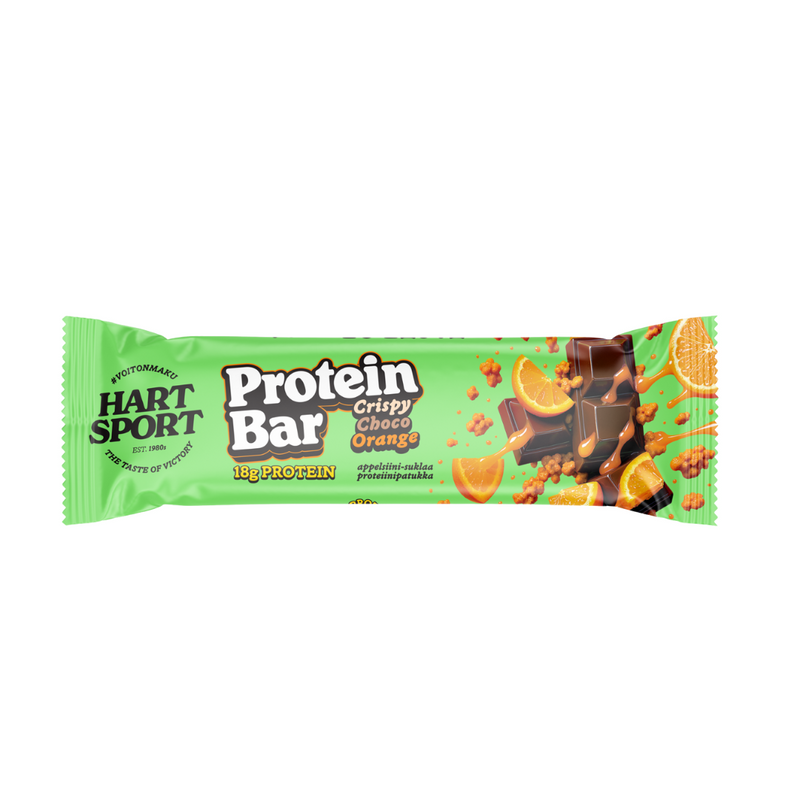 Hart-Sport Proteiinipatukka 55g-Proteiinipatukka-Hart-Sport-Crispy Choco Orange-Aminopörssi