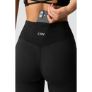 ICIW Define THERMAL Seamless Flared Tights Black-Naisten trikoot ja leggingsit-ICANIWILL-XS-Aminopörssi