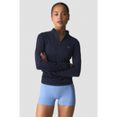 ICIW Define Seamless 1/4 Zip Navy-Naisten pitkähihaiset ja hupparit-ICANIWILL-XS-Aminopörssi