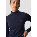 ICIW Define Seamless 1/4 Zip Navy-Naisten pitkähihaiset ja hupparit-ICANIWILL-XS-Aminopörssi