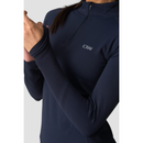 ICIW Define Seamless 1/4 Zip Navy-Naisten pitkähihaiset ja hupparit-ICANIWILL-XS-Aminopörssi