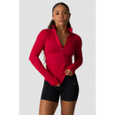 ICIW Define Seamless 1/4 Zip Red Cherry-Naisten pitkähihaiset ja hupparit-ICANIWILL-XS-Aminopörssi