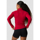 ICIW Define Seamless 1/4 Zip Red Cherry-Naisten pitkähihaiset ja hupparit-ICANIWILL-XS-Aminopörssi