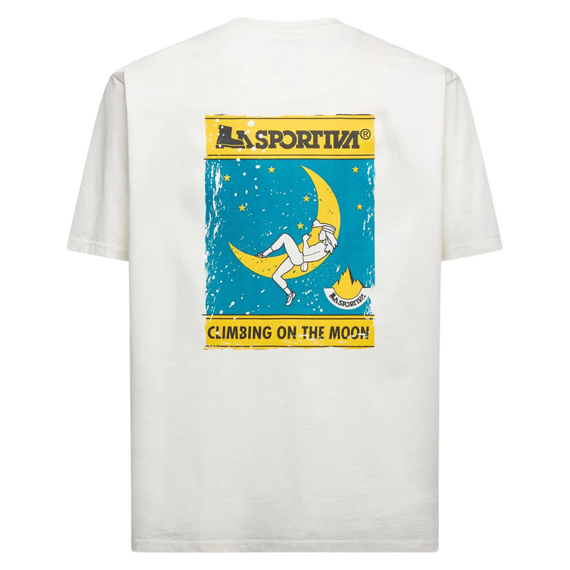 La Sportiva Moon Climb T-Shirt Men, Chalk-Miesten T-paita-La Sportiva-S-Aminopörssi