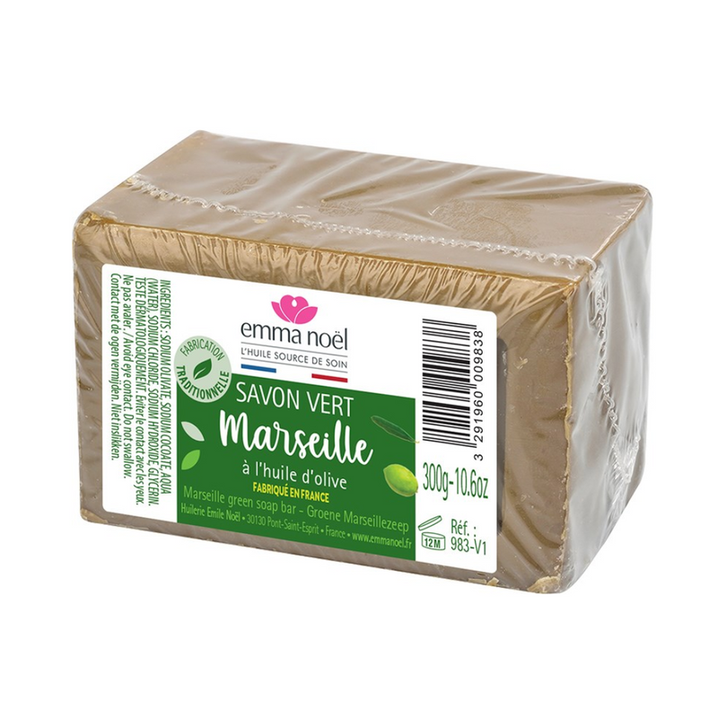 Marseille Oliiviöljysaippua, 300g-Pesuaine-ADUKI-Aminopörssi