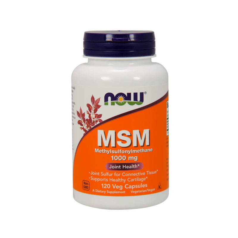 NOW Foods MSM 1000mg 120 kaps.-MSM-NOW Foods-Aminopörssi