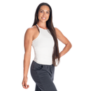 Better Bodies Performance Halter V2 White-Naisten lyhythihaiset ja topit-Better Bodies-Aminopörssi